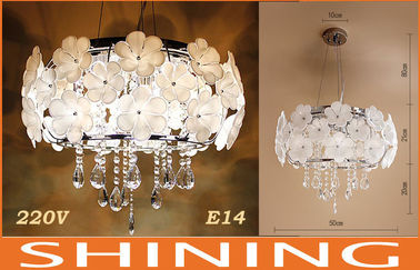Painting Finishing K9 Crystal Chandelier Light For Dining Room