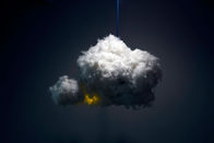 예술 구름 주거, 3W - 6W를 위해 현대 현탁액 빛 차가운 장식