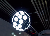 거실을 위한 불완전한 구체 램프가 알루미늄 아크릴 LED 현대 현탁액에 의하여 점화합니다