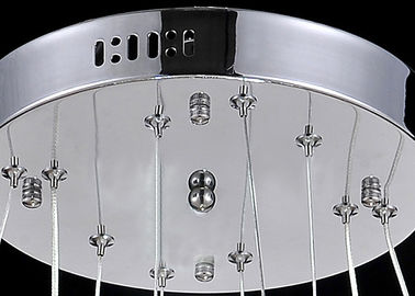18W LED 빛을 가진 크롬/명확한 식당 K9 호화스러운 수정같은 샹들리에