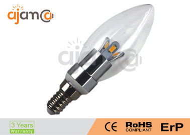 3000K 실내 LED 초 전구 280lm 에너지 절약 36x104 mm