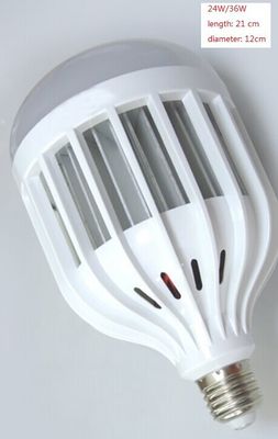 높은 광도 24W E27 2350LM IP45 LED 지구 전구 85V - 265V