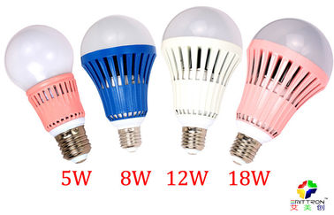 4000K 순수한 백색 LED 지구 전구 2835SMD 16 PC를 절반 공 모양에 60mm 수용하십시오