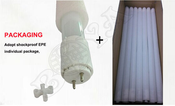 300 전망 각을 가진 고능률 18W G13 LED 유리관 4 발 T8 LED 관 빛