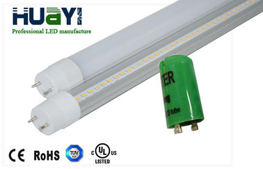 SMD2835 1200mm G13는 식물 성장을 위한 백색 T8 LED 관 빛을 데웁니다