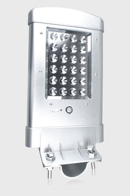 에너지 절약 60W는 백색 IP66 옥외 통합 태양 LED 가로등을 냉각합니다