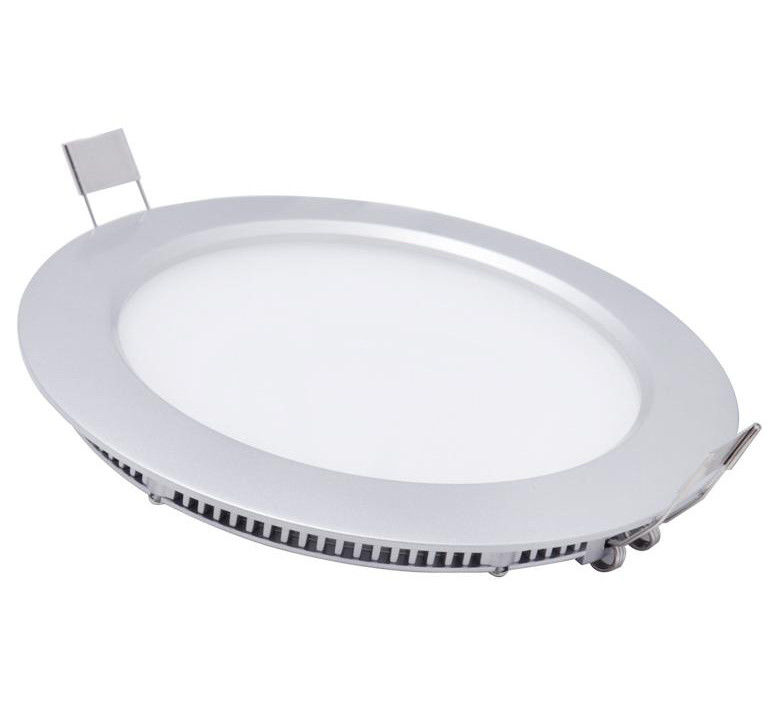 작업장을 위한 최고 호리호리한 16W 1280lm 240V D240mm LED 편평한 위원회 점화