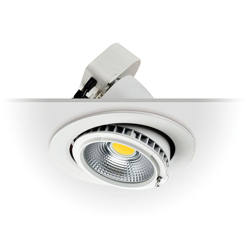 에너지 절약 호텔/상점에 있는 20W 옥수수 속 상업적인 지도된 중단된 Downlight Dimmable