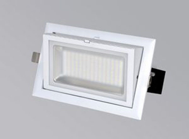 높은 CRI 상점 20W SMD LED는 알루미늄 이동하는 머리를 가진 천장 Downlights를 중단했습니다